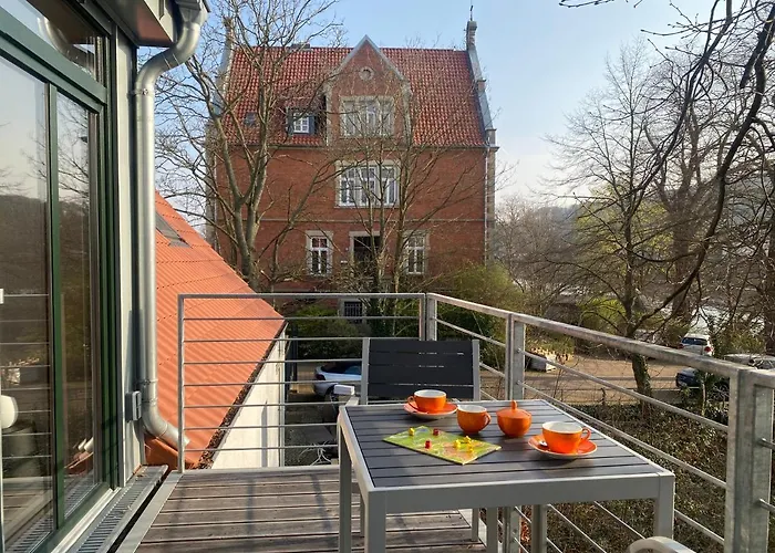 公寓 Loft Im Schleusenhaus 哈默尔恩